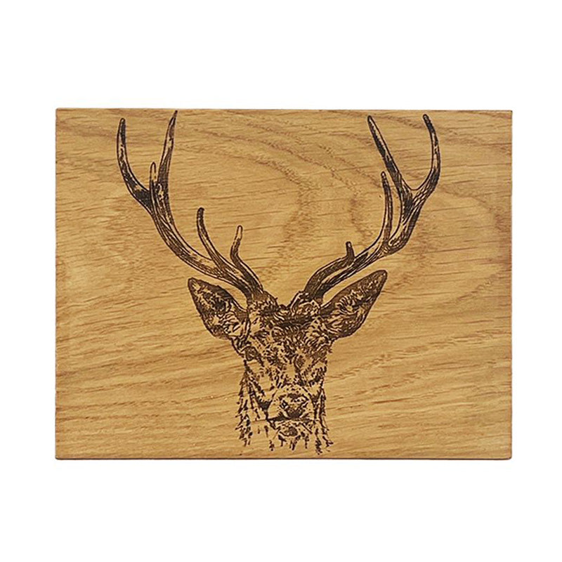 Stag Prince Oak Bar Board by Selbrae House
