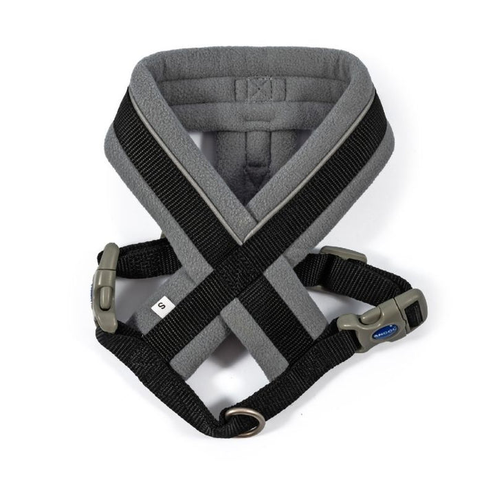 Viva Padded Harness Black Back