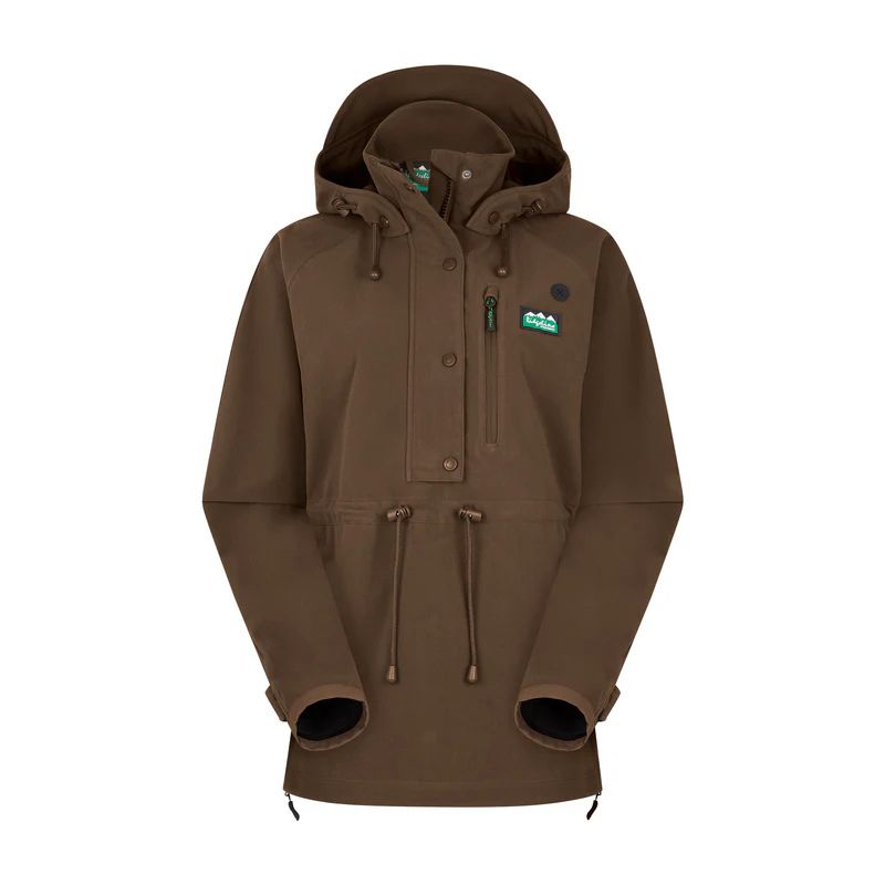 Womens Monsoon II Classic Smock In Bark