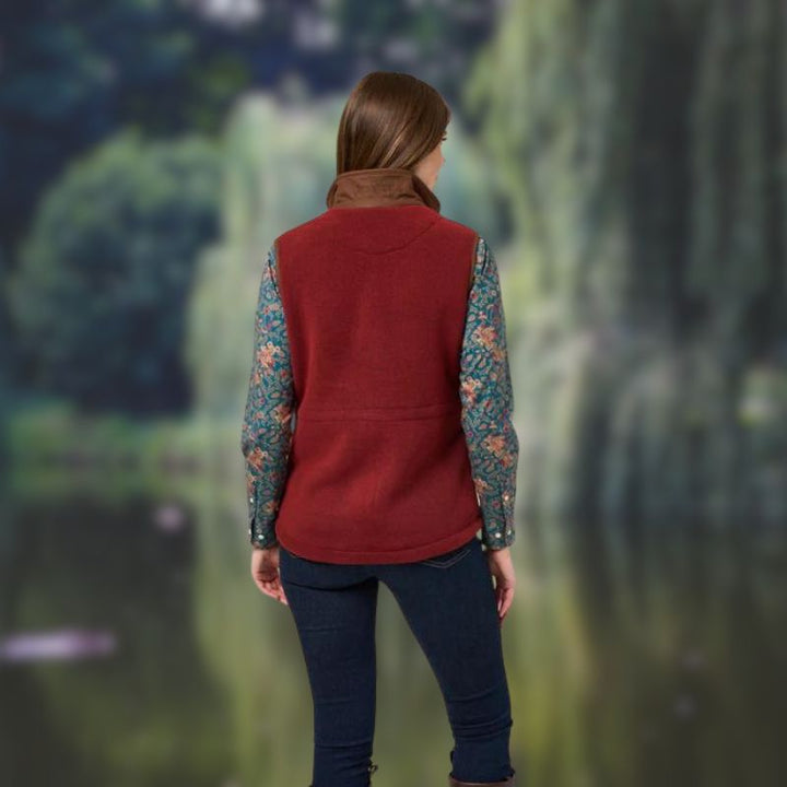 Womens Country Fleece Gilet Lifestyle