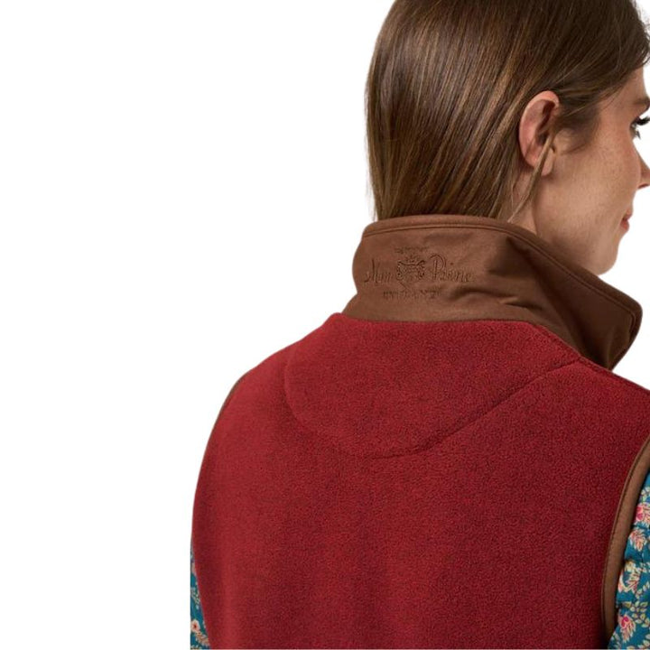 Womens Country Fleece Gilet Back