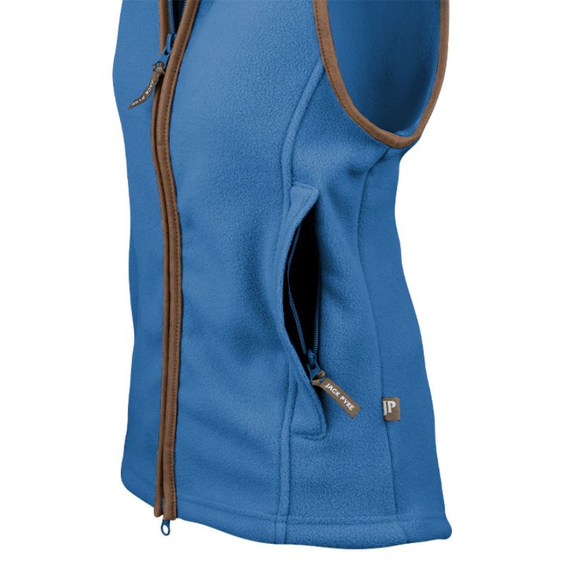 Jack Pyke Ladies Countryman Gilet In Denim Pocket