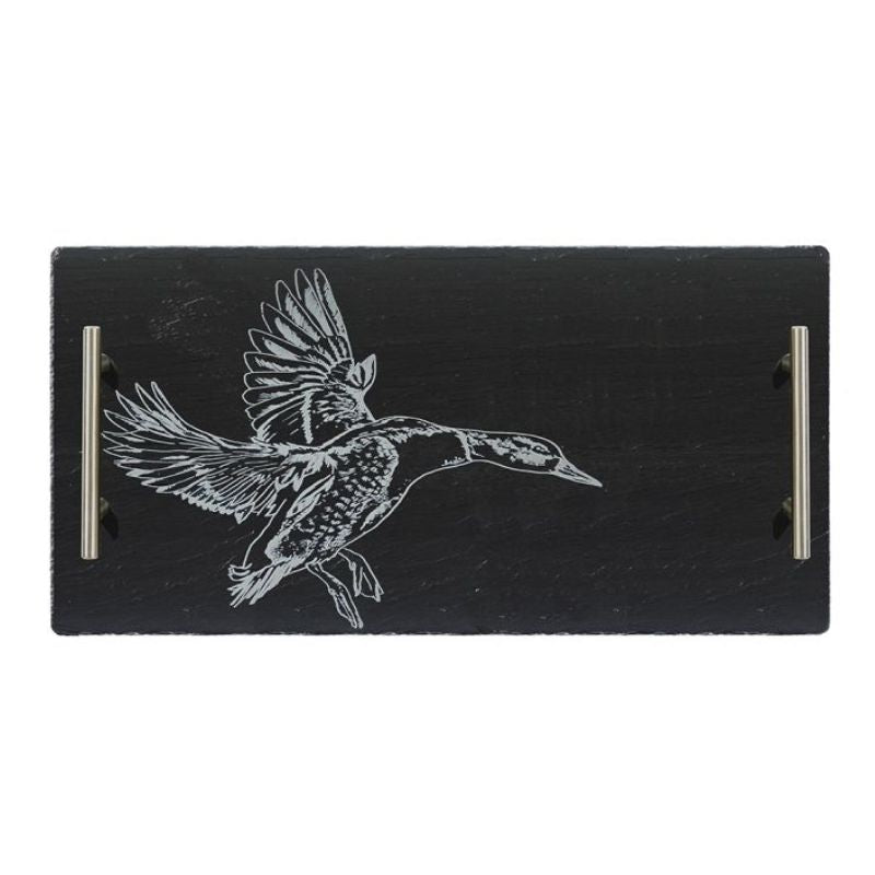 The Just Slate Company Slate Serving Board Fying Duck