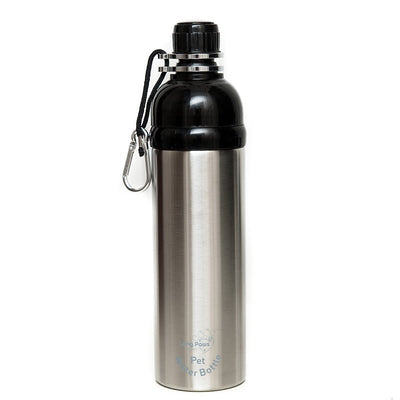 Stainless Steel Lick n Flow Dog Water Bottle 750ml