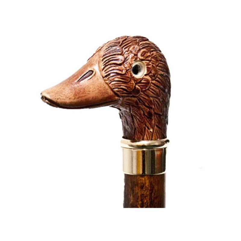 Animal Head Walking Stick - Duck - Cheshire Game Bisley