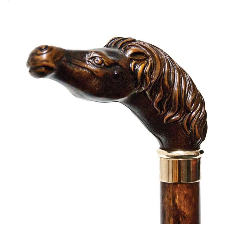 Animal Head Walking Stick - Horse - Cheshire Game Bisley