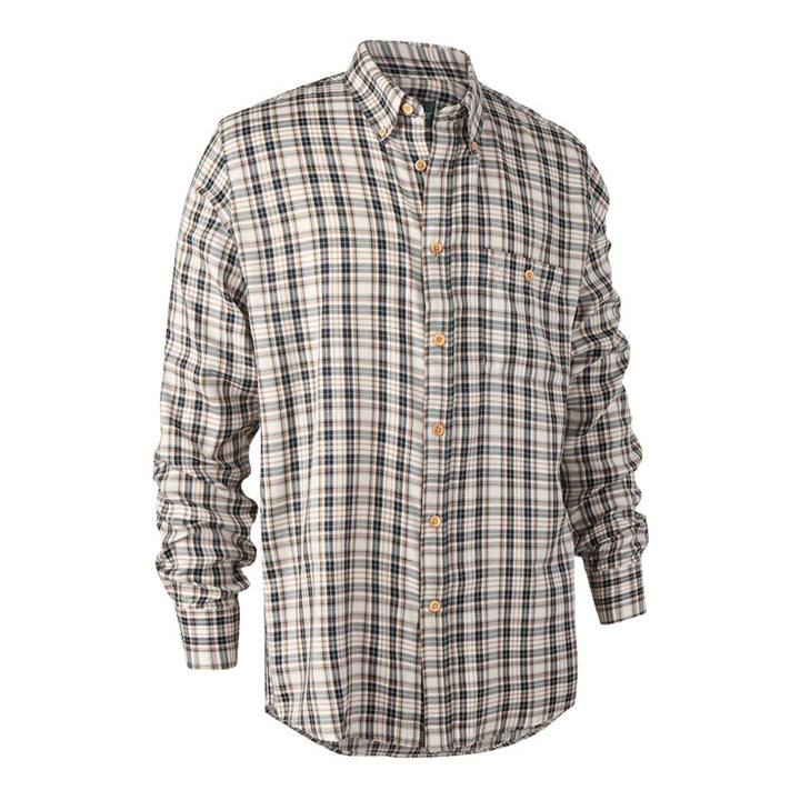 Jose Shirt In Blue Check - Cheshire Game Deerhunter