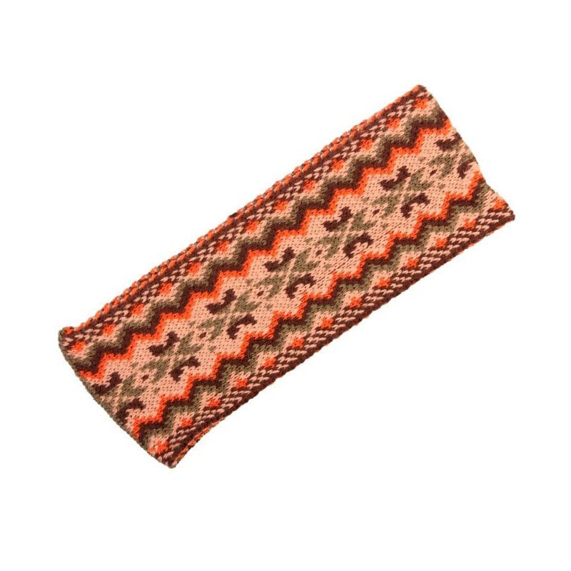 Lady Fairisle Headband in Dark Olive - Cheshire Game House Of Cheviot