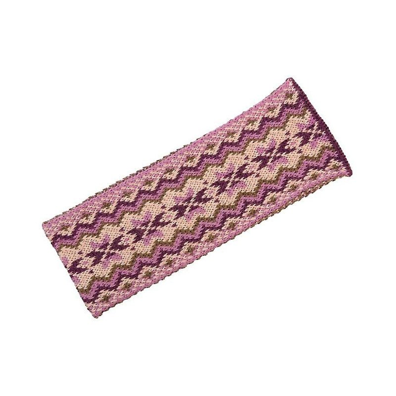 Lady Fairisle Headband in Thistle - Cheshire Game House Of Cheviot