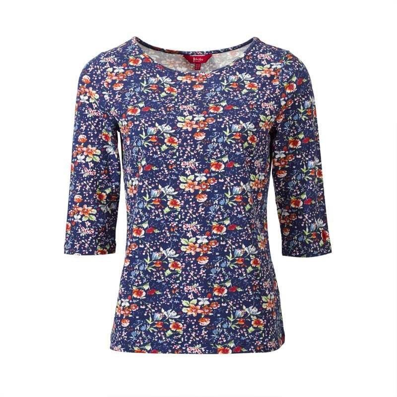 Maxine Top in Holiday Flower - Cheshire Game Jack Murphy