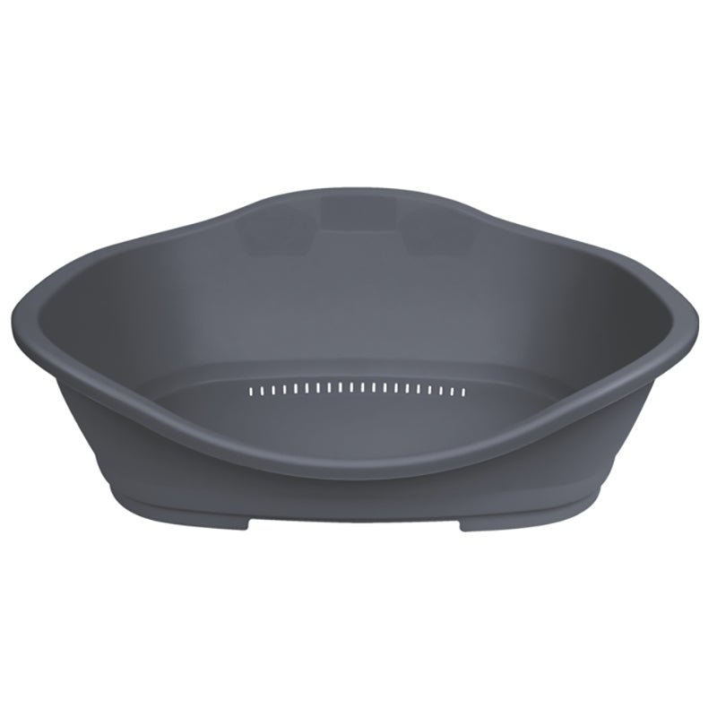 Plastic Sleeper Bed In Dark Grey - Cheshire Game Trixie