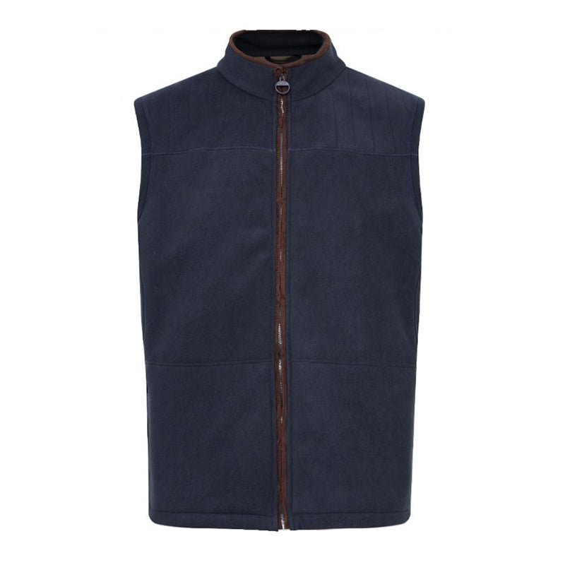 Portree Fleece Bodywarmer in Navy - Cheshire Game Champion