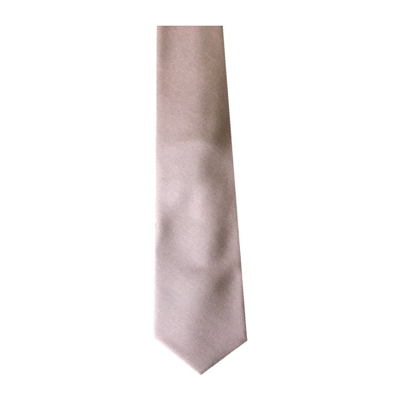 Soprano Wool Tie in Plain Fawn - Sax Design