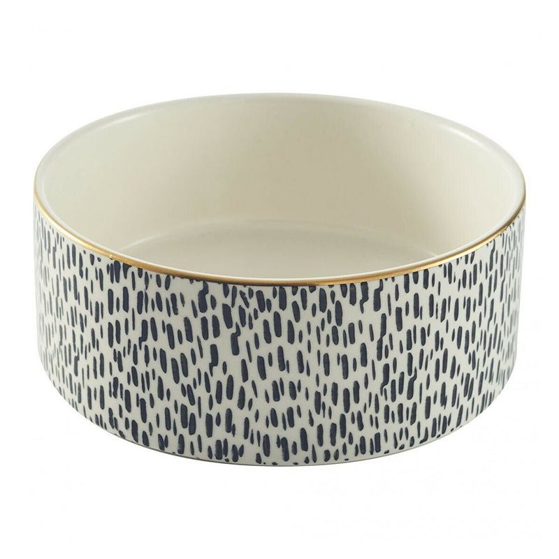 Splatter Gold Rim Bowl - Cheshire Game Mason Cash