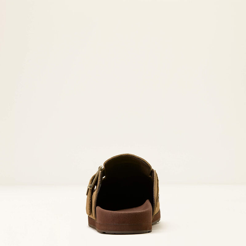 Ariat Men's Country Mule In Tan Suede