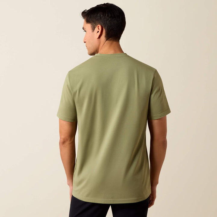 Ariat Men's The Logo T-Shirt In Oil Green