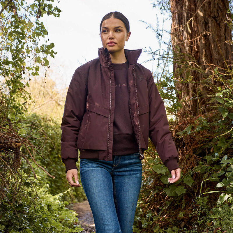 Ariat Martine Sweatshirt In Chocolate Plum