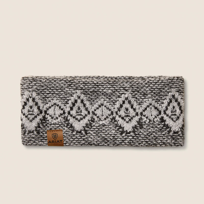Ariat Willow Headband In Grey Heather