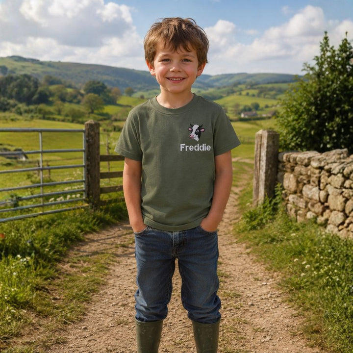 The CG Personalised Kids Farm Range T-Shirt
