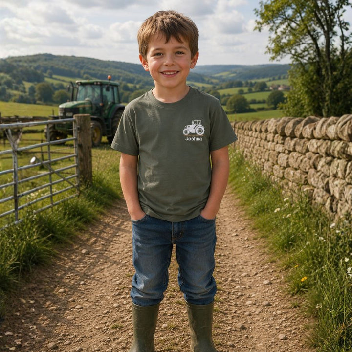 The CG Personalised Kids Farm Range T-Shirt