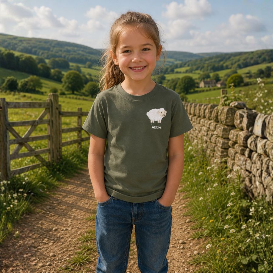 The CG Personalised Kids Farm Range T-Shirt