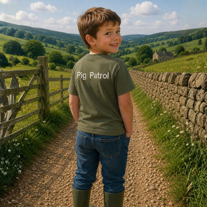The CG Personalised Kids Farm Range T-Shirt