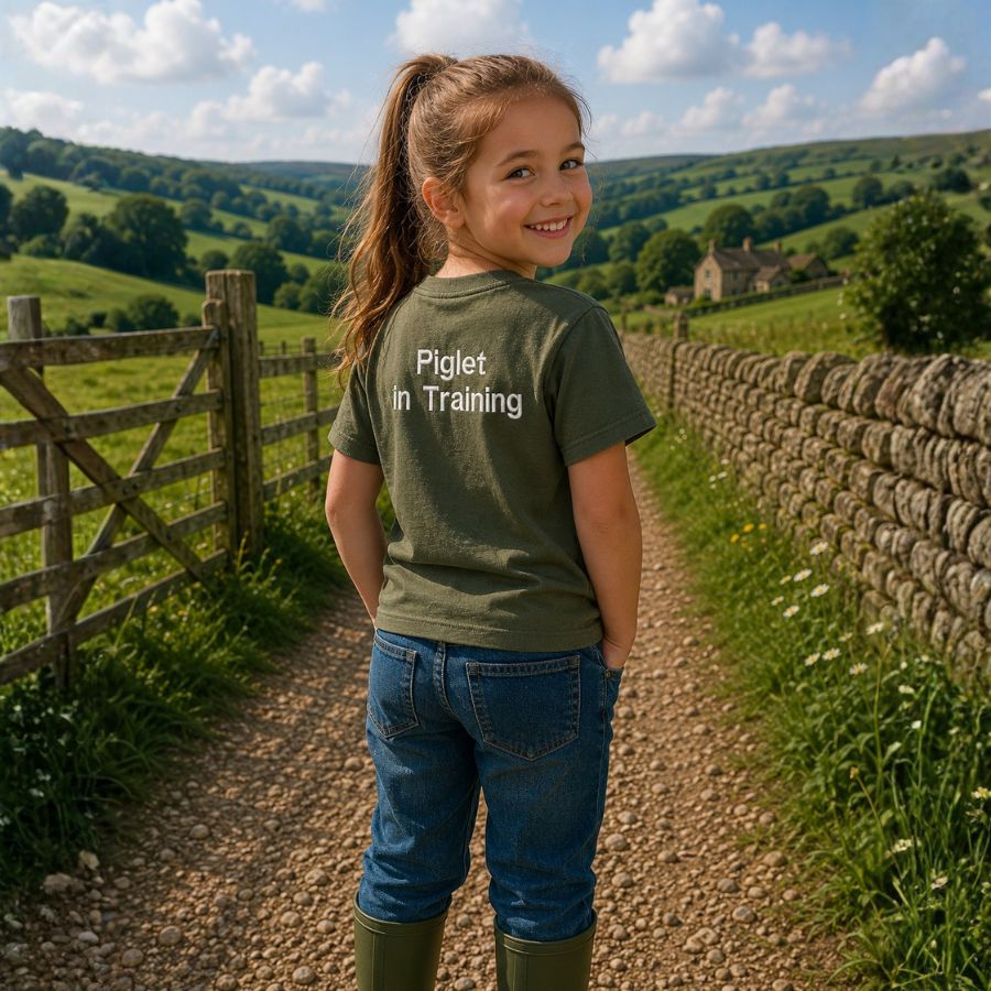 The CG Personalised Kids Farm Range T-Shirt