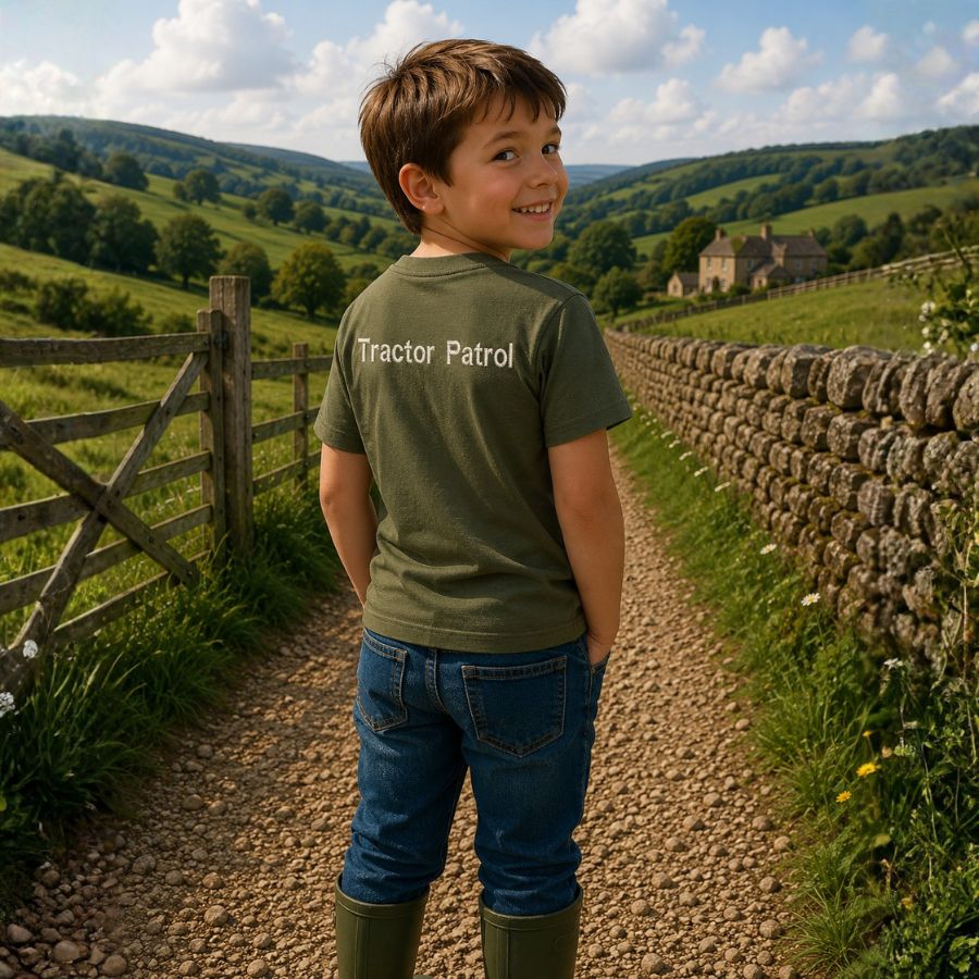 The CG Personalised Kids Farm Range T-Shirt