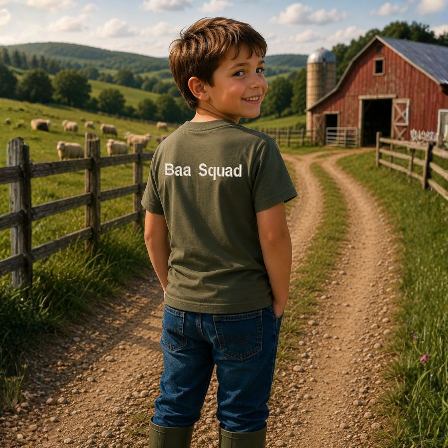 The CG Personalised Kids Farm Range T-Shirt