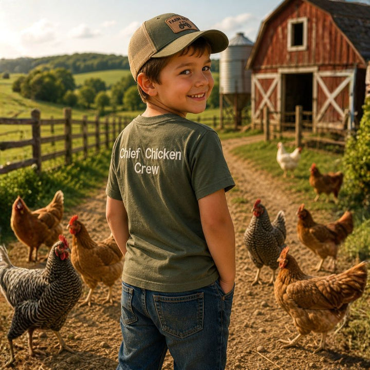 The CG Personalised Kids Farm Range T-Shirt