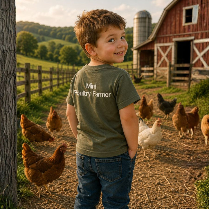 The CG Personalised Kids Farm Range T-Shirt