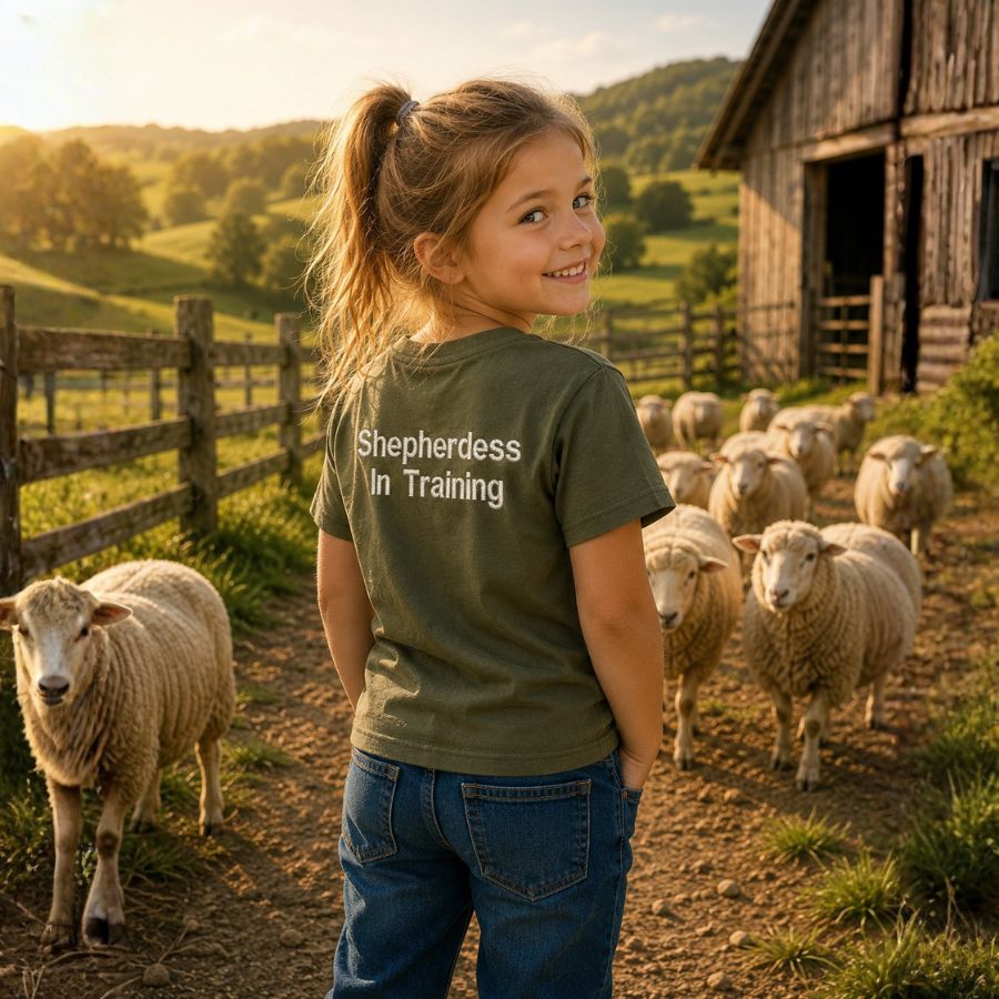 The CG Personalised Kids Farm Range T-Shirt