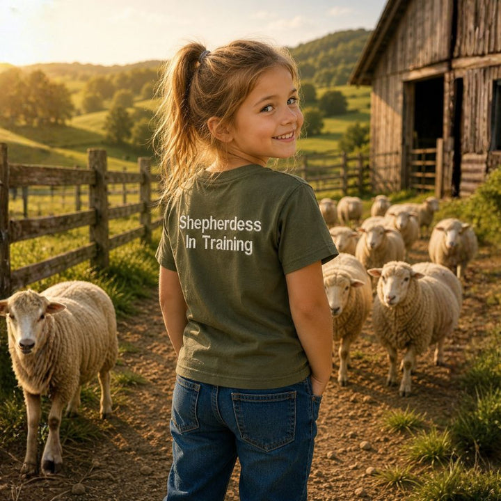The CG Personalised Kids Farm Range T-Shirt