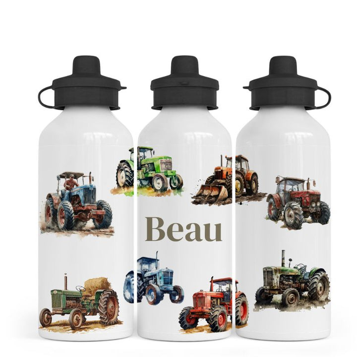 Personalised Tractor Water Bottle