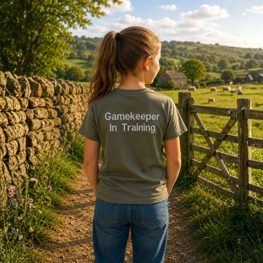 The CG Personalised Kids Game Farm T-Shirt Range
