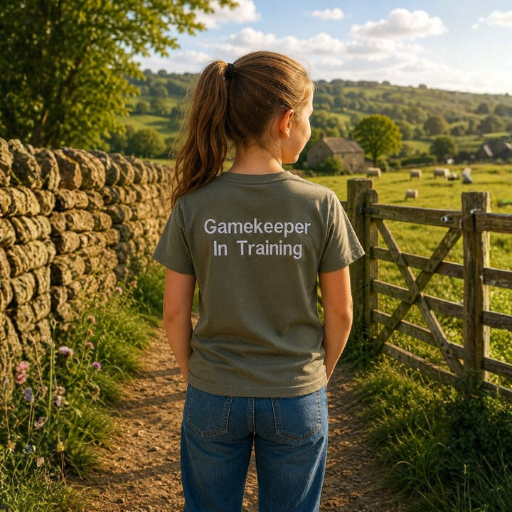The CG Personalised Kids Game Farm T-Shirt Range
