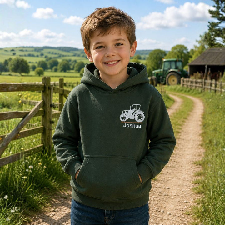 The CG Personalised Kids Farm Range Hoodies
