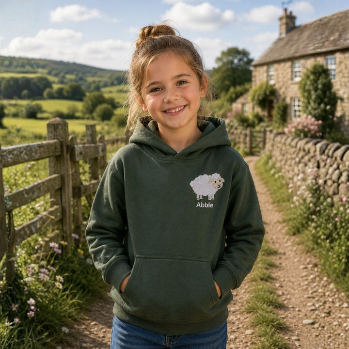 The CG Personalised Kids Farm Range Hoodies