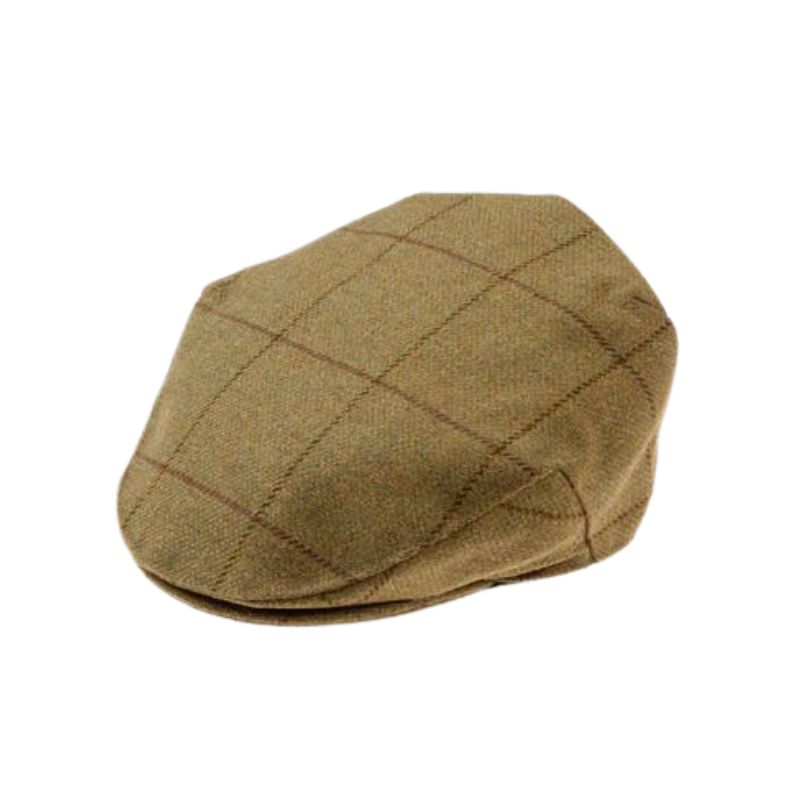 Alan Paine Rutland Flat Cap In Lichen