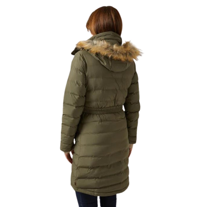 Alan Paine Calsall Quilted Coat Back Model