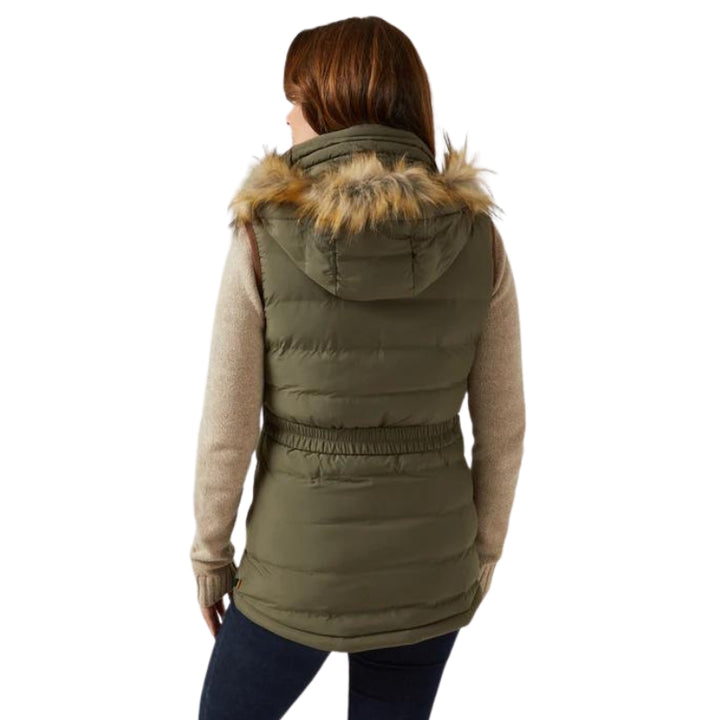 Alan Paine Calsall Quilted Gilet Back Model