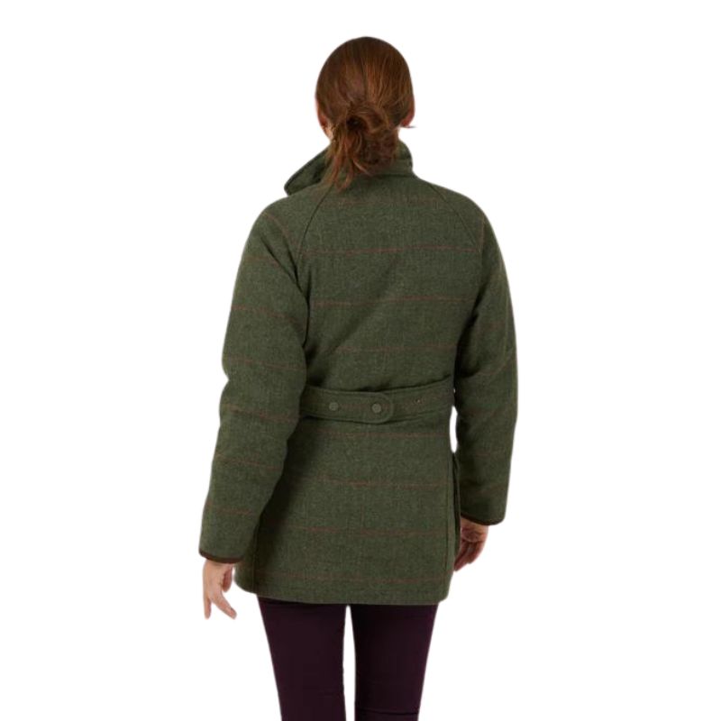 Alan Paine Ladies Combrook Waterproof Coat Back Model