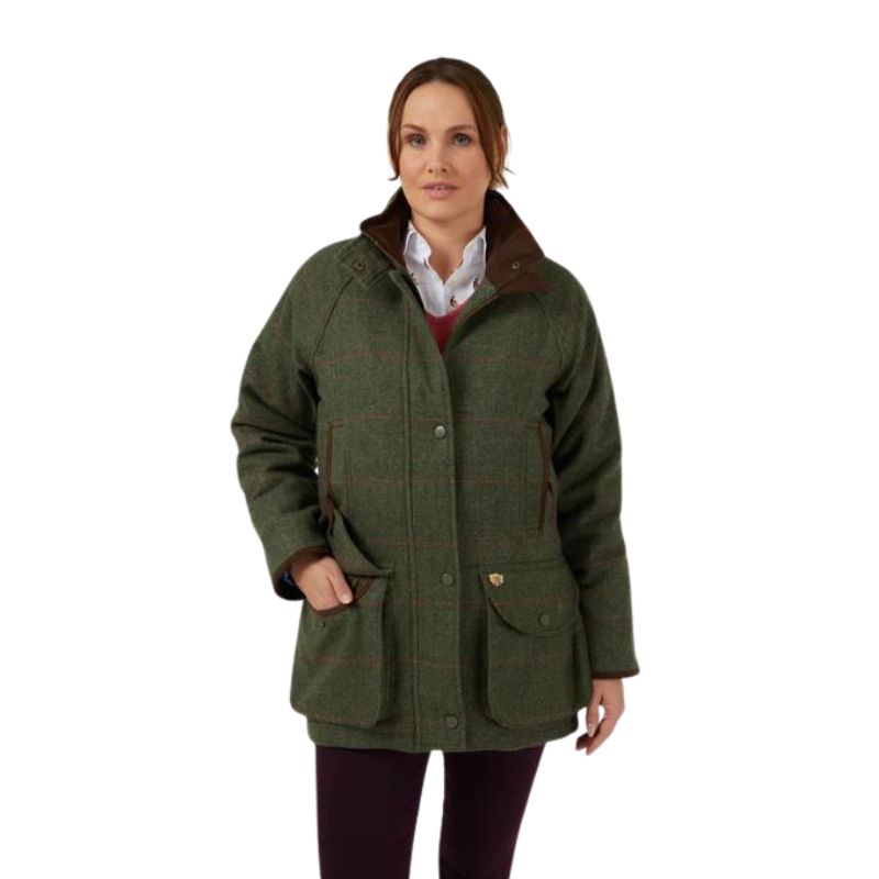 Alan Paine Ladies Combrook Waterproof Coat  front Model