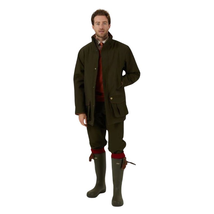Alan Paine Stancombe Waterproof Coat Front Model
