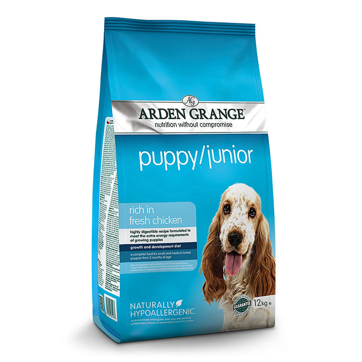 Arden Grange Puppy and Junior - Rich in Fresh Chicken 12kg