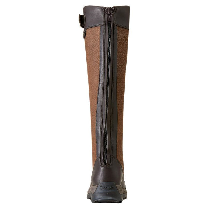 Ariat Women's Berwick Max Waterproof Boot in Ebony Brown Back