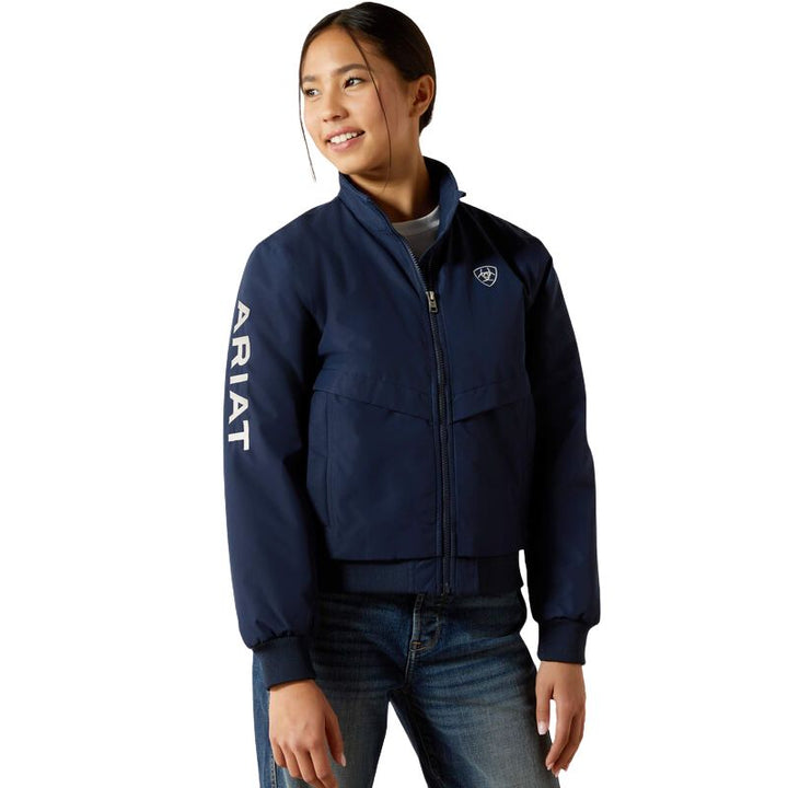 Ariat Youth Stable 2.0 Insulated Jacket In Navy