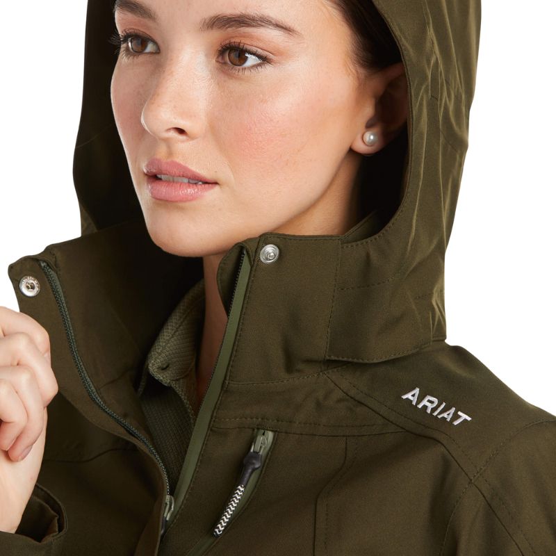 Ariat Coastal H20 Jacket In Relic Hood