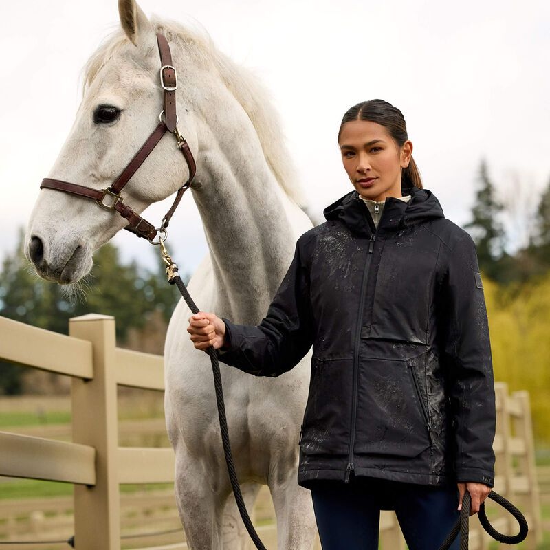 Ariat Outer Banks Waterproof Insulated Jacket In Black
