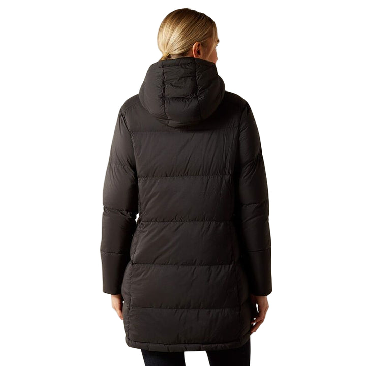 Ariat UltraPuff Down Coat In Black - Back